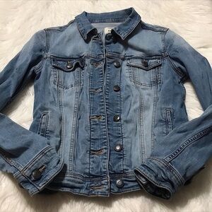 MNG JEANS women’s blue jean jacket size XS
